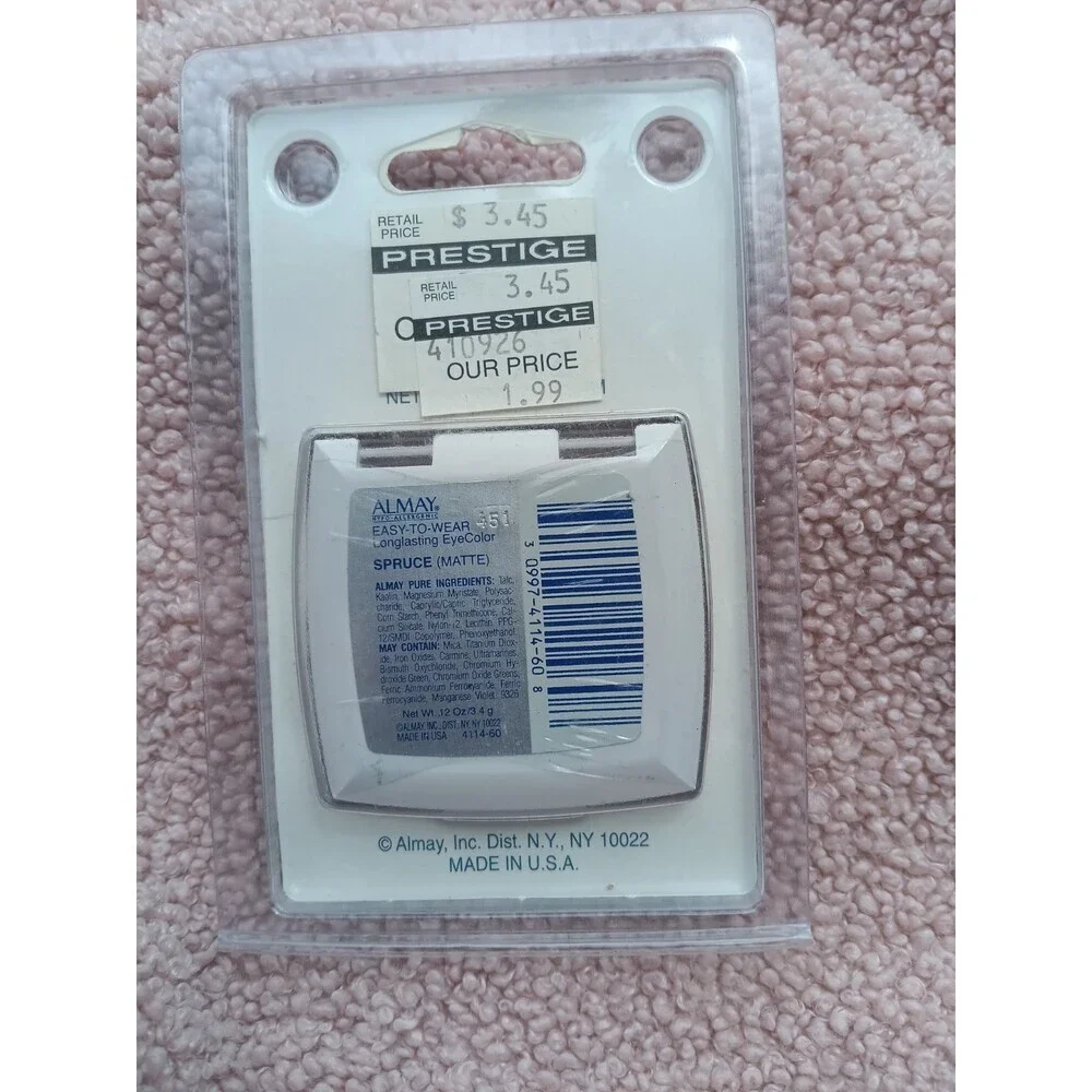 Vintage Almay Eyeshadow Matte Spruce Sealed Discontinued Makeup Rare Shade